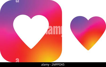 Valentine`s Day Heart vector illustration Stock Vector